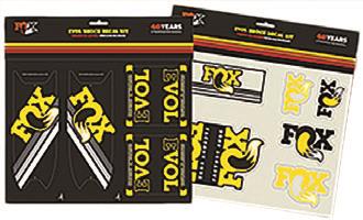 Fox racing shox heritage decal kits