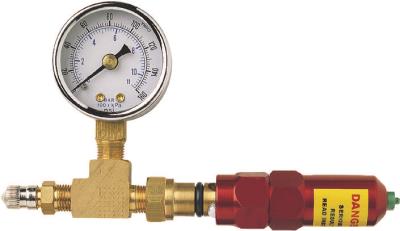 Rydefx pressurizing shock gauge