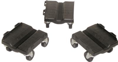 American mfg. 3 piece plastic dolly set