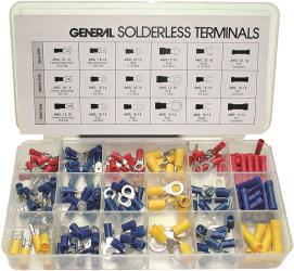 Safety insulated terminal assortment