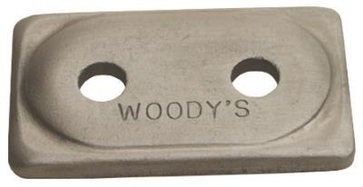 Woody's angled double digger support plates