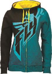 Fly racing arctic ambience womens hoody