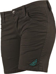 Fly racing mid-length womens shorts