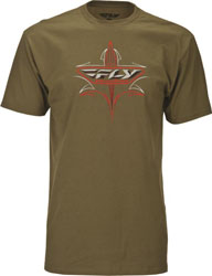 Fly racing pinstripe tee