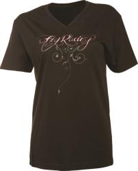 Fly racing script womens tee