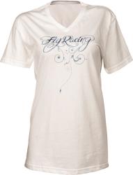 Fly racing script womens tee