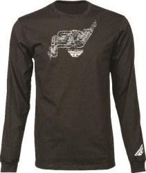 Fly racing track long-sleeve tee