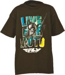 Fly racing youth / toddler live for moto tee
