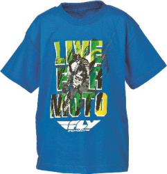 Fly racing youth / toddler live for moto tee