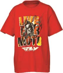 Fly racing youth / toddler live for moto tee