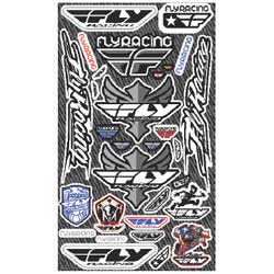 Fly racing sticker sheets