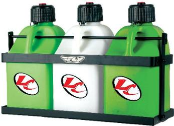 Fly racing jug racks