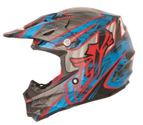 Fly racing acetylene f2 carbon fiber kevlar helmet