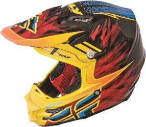 Fly racing andrew short replica f2 carbon fiber kevlar helmets