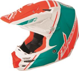 Fly racing trey canard replica f2 carbon fiber kevlar helmet