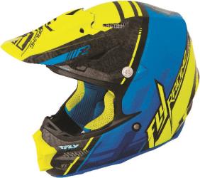 Fly racing trey canard replica f2 carbon fiber kevlar helmet