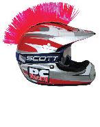 Pc racing helmet mohawks