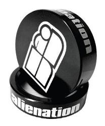 Alienation lock-on moto grip