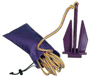 Kwik tek fluke style anchor and bag