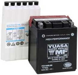 Yuasa 12v high performance maintenance free batteries