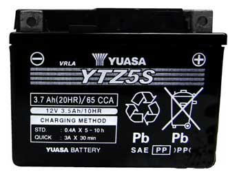 Yuasa agm 12v batteries