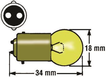 Flasher bulbs - 2 contacts