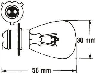 Headlight bulbs - j type