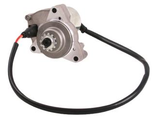 Outside distributing upper / top mount starter motor