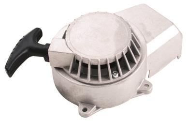 Outside distributing alloy recoil / pull starter