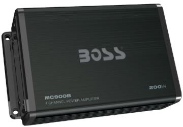 Boss amplified speaker system