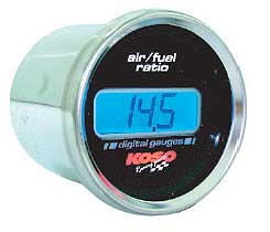 Koso north america air / fuel ratio gauge