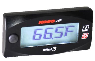 Koso north america mini 3 ambient temperature