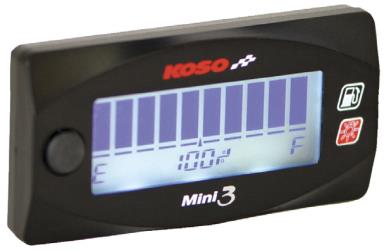 Koso north america mini 3 fuel meter