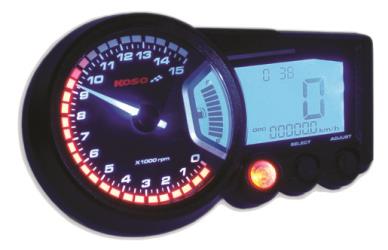 Koso north america rx2 gp style speedometer