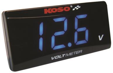 Koso north america super slim style volt meter