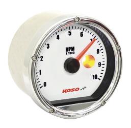 Koso north america tnt tachometer 10,000 rpm (with shift light)