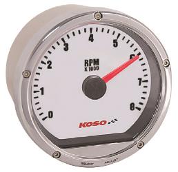 Koso north america tnt tachometer 8000 rpm