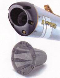 Two brothers racing spark arrestor screen/ diffuser tip two brothers racing spark arrestor screen/ d