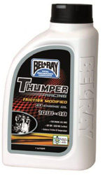 Bel-ray friction modified thumper racing 4t engine oil