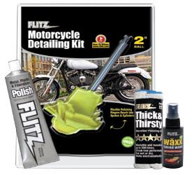 Flitz motorcycle detailing kit