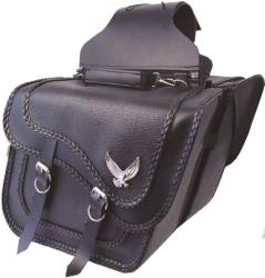 Willie & max black magic series saddlebags