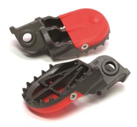 Drc hard ware motard footpegs