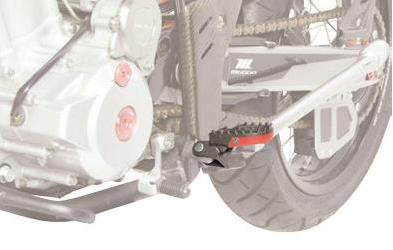 Drc hard ware motard footpegs