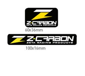 Zeta z-carbon stickers