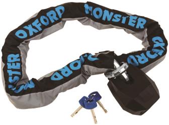 Oxford ultra strong chain and padlock - monster xl