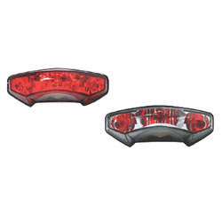 Chaft flap tail light