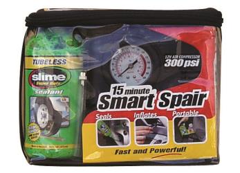 Slime tire repair with air compressor