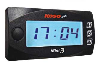 Koso mini 3 ambient temp / clock / volt meter
