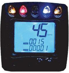 Koso xr-sa universal speedometer (with indicator lights)