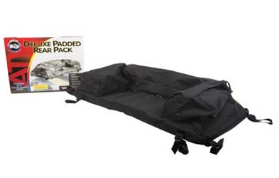 Atv logic atv deluxe padded rear rack packs